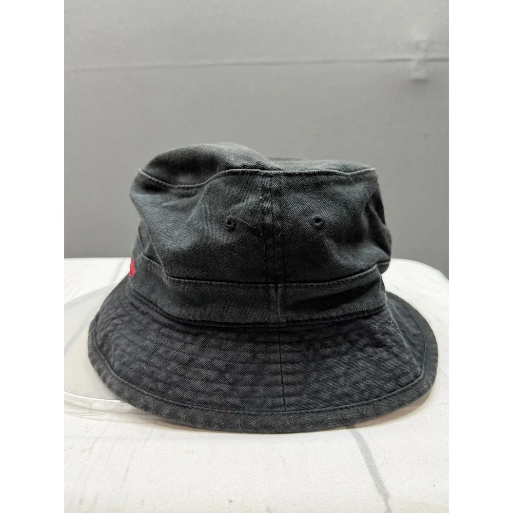 Mitchell & Ness Bucket Hat Mens Black Miami Heat Hardwood‎ Classics OSFM